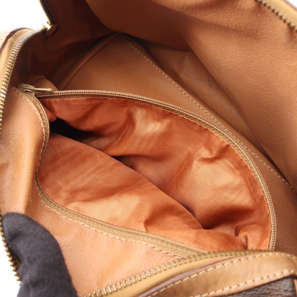 Celine Macadam Handbag Canvas Leather #272950C43B - Picture 10 of 11